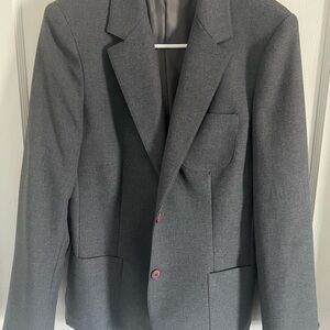 Gray Women’s Blazer - Classic Tailored Jacket